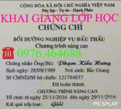 Khóa Học Cấp Chứng Chỉ Nghiệp Vụ Đấu Thầu Nâng Cao